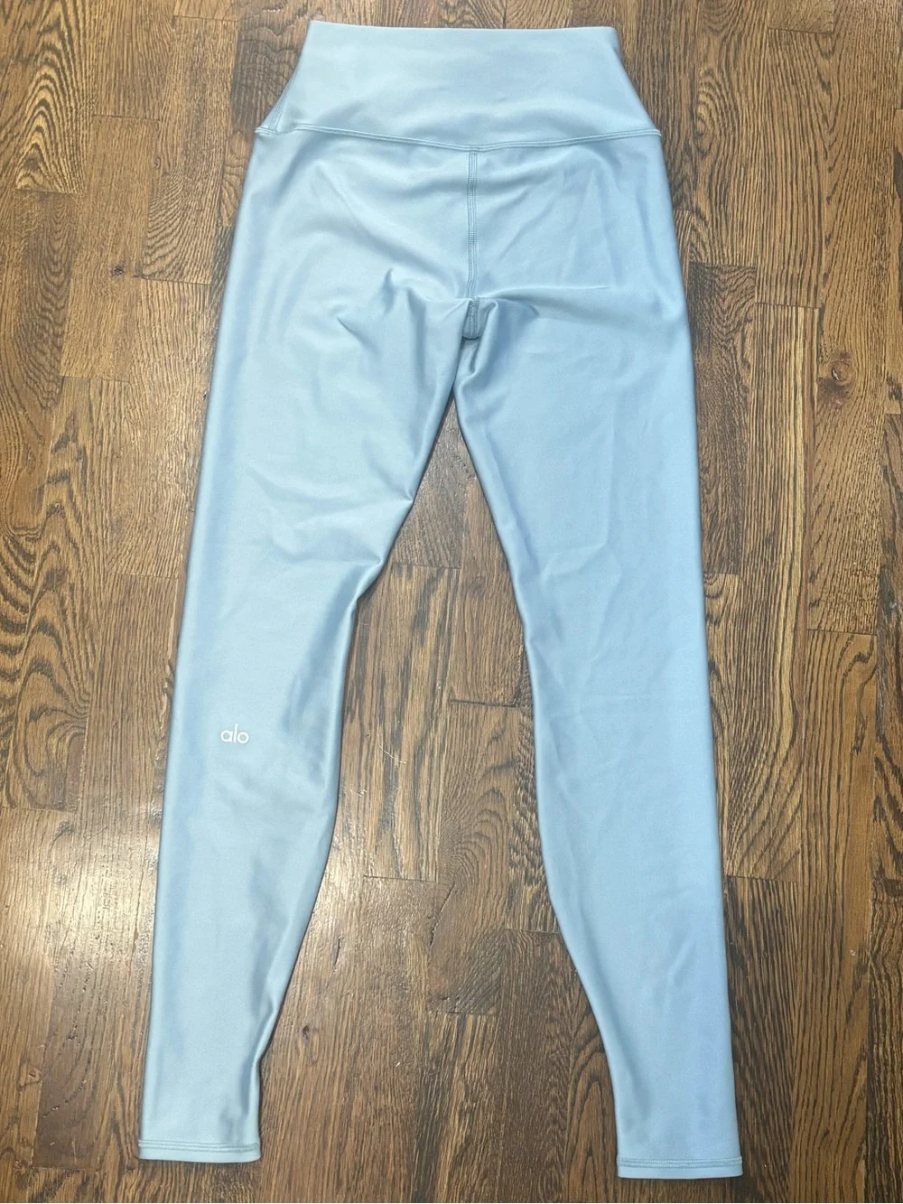 NWOT ALO Yoga High Waist Airlift Leggings - Celestial Blue - Small - Full Length